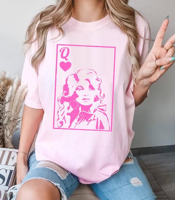 Comfort Colors Pink Queen Tshirt