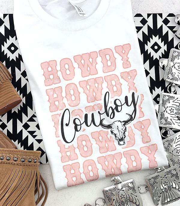 Howdy Short Sleeve Tshirt