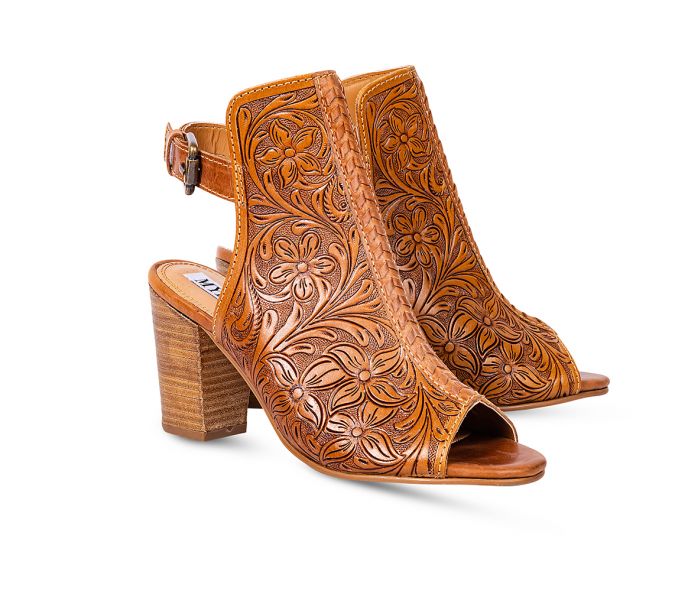 Myra Monika Boot Hand Tooled Leather