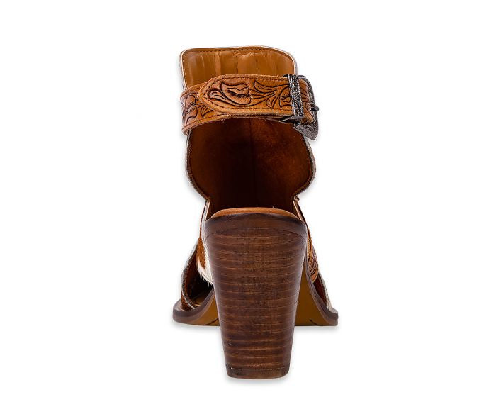 Myra Cora Jo Boot in Light Caramel Hide
