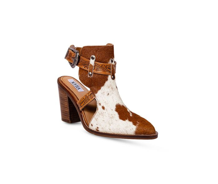 Myra Cora Jo Boot in Light Caramel Hide