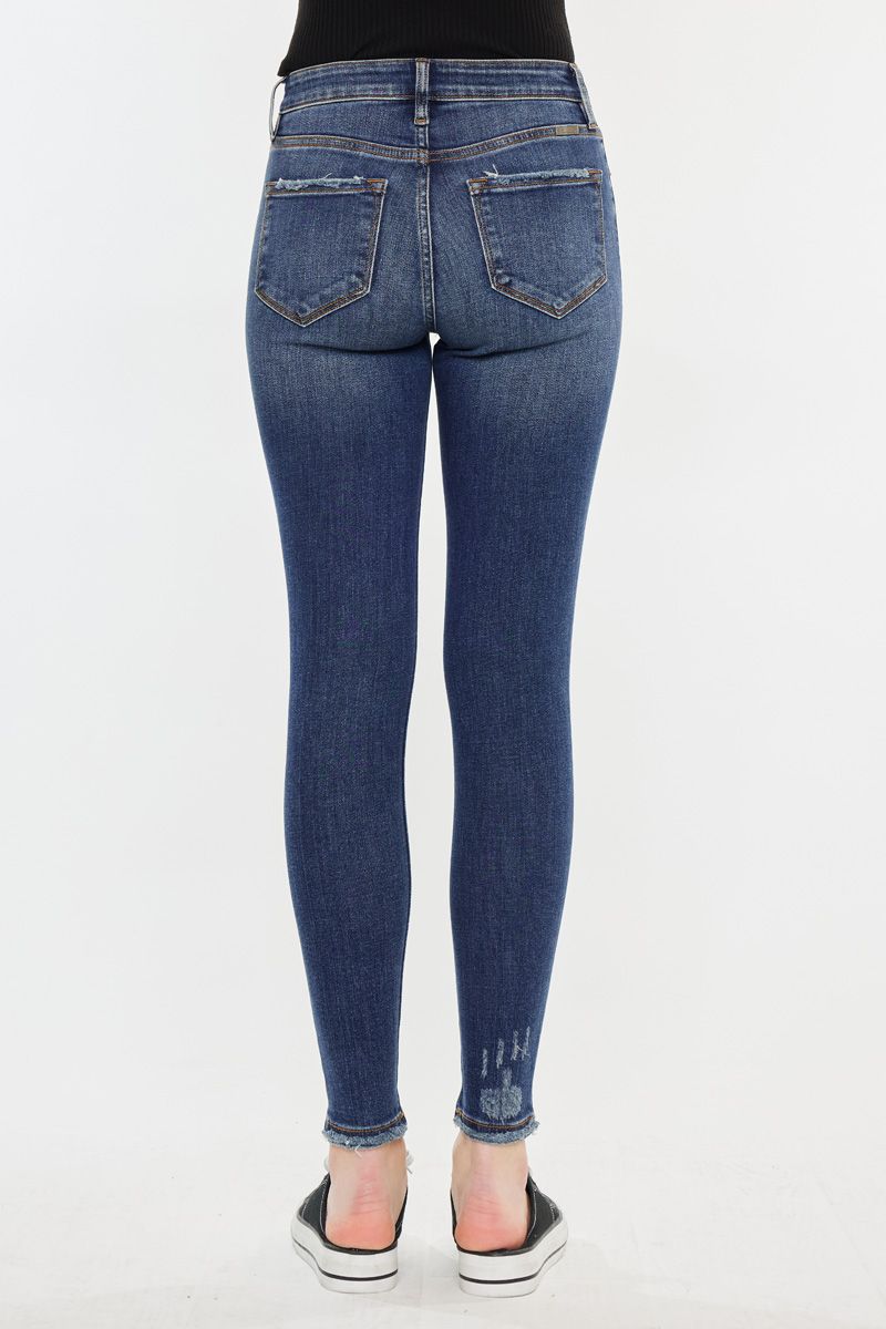 KANCAN GEMMA HIGH RISE R&B SKINNY JEANS