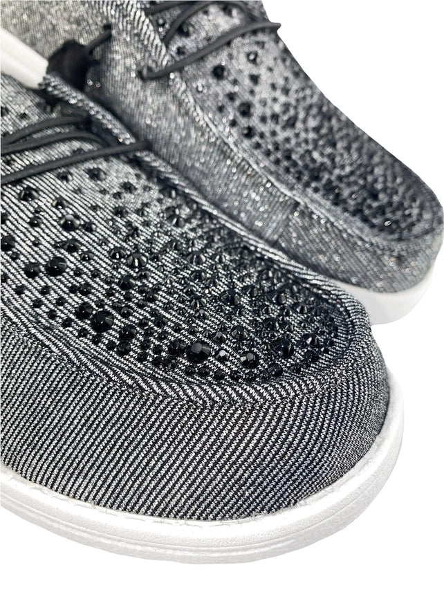 Not Rated Gray Slip On Shoes