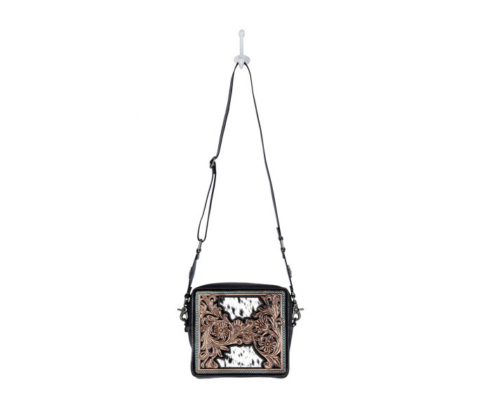 Myra Dakota Basin Hand-Tooled Bag