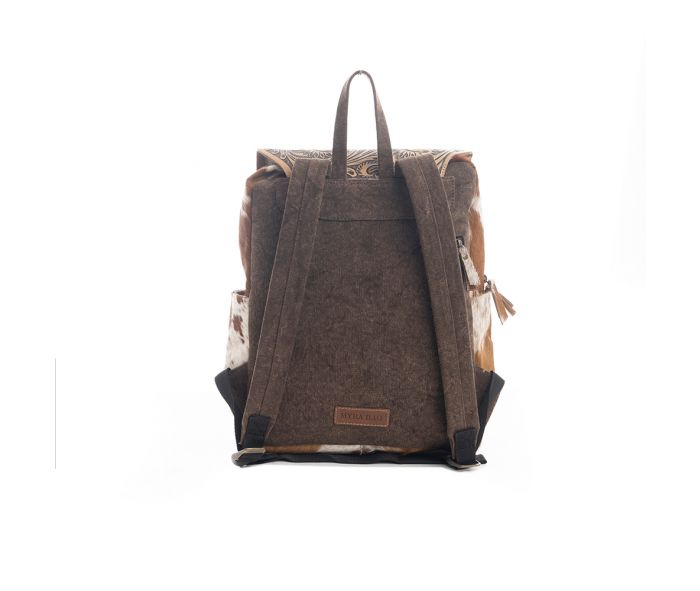 Myra Hillside Creek Hand-Tooled Bag
