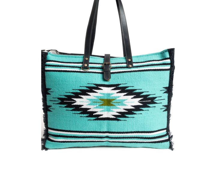 Myra Riverbend Serape Weekender Bag
