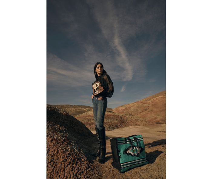 Myra Riverbend Serape Weekender Bag