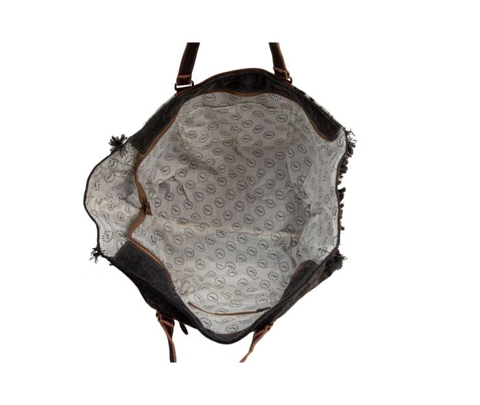 Myra Rosalinda Cross Stitched Weekender Bag
