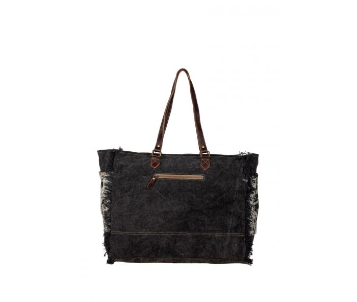 Myra Rosalinda Cross Stitched Weekender Bag