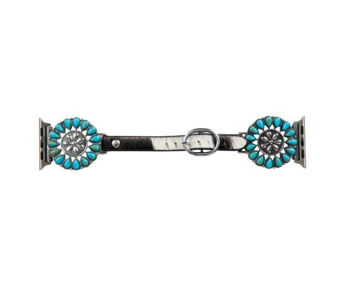 Myra Vista Dreams Hair-on Hide Watch Band