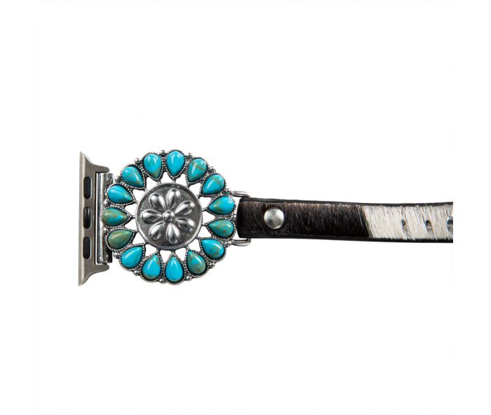 Myra Vista Dreams Hair-on Hide Watch Band