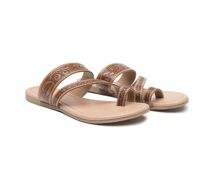 Myra Pointe Ridge Hand Tolled Sandals
