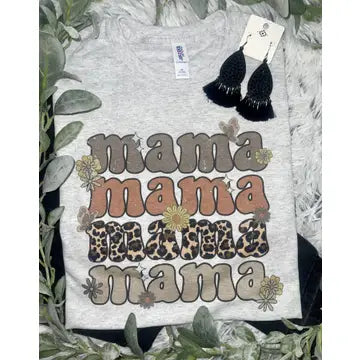 Mama Flowers Tee