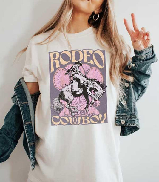 Comfort Colors Rodeo Cowboys Vintage Tee