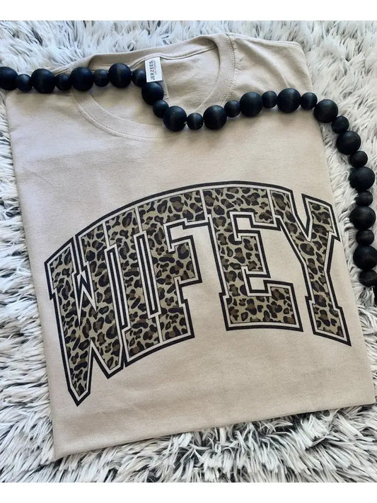 Leopard Wifey (T-Shirt)
