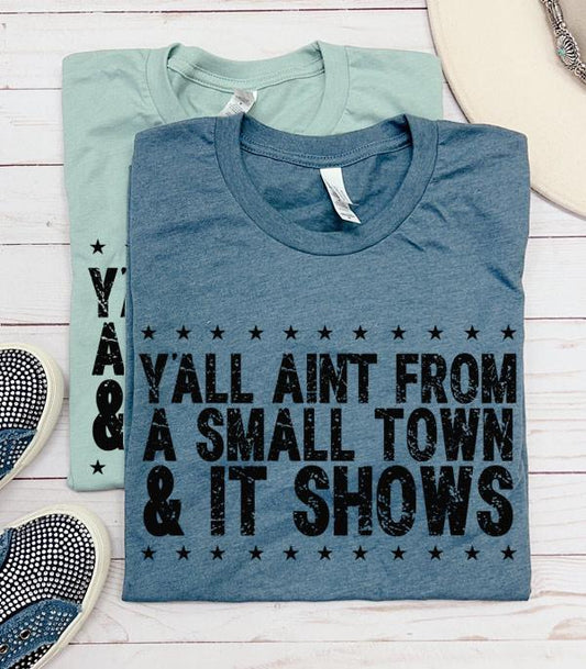 Small Town Vintage Short Sleeve Tshirt