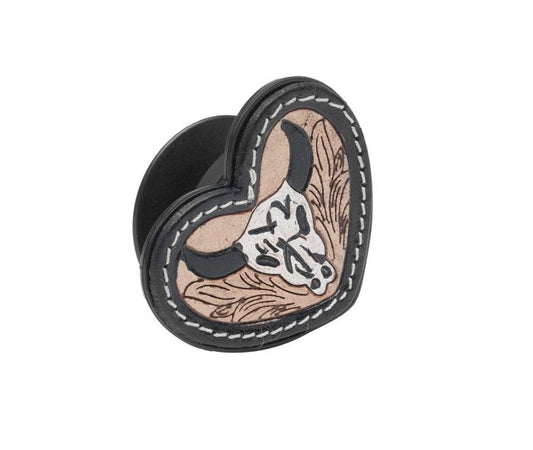 Myra Bison Road Hand-tooled Phone Socket