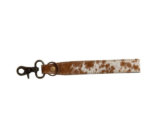Myra Quiet Sundown Hairon Hide Key Fob