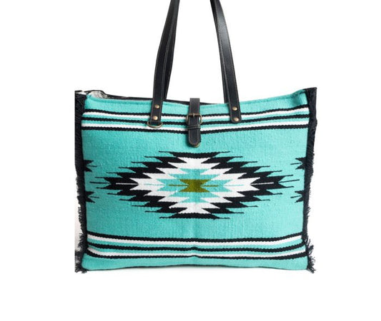 Myra Riverbend Serape Weekender Bag